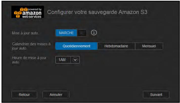 WESTERN DIGITAL MY CLOUD MIRROR 2 - Activation d'une sauvegarde sur le cloud amazon S3 - 6