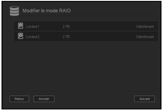 WESTERN DIGITAL MY CLOUD MIRROR 2 - Modification du mode RAID - 4