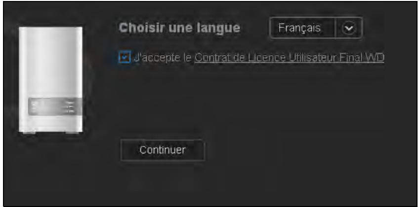 WESTERN DIGITAL MY CLOUD MIRROR 2 - Configuration de l'appareil à l'aide d'un navigateur - 2