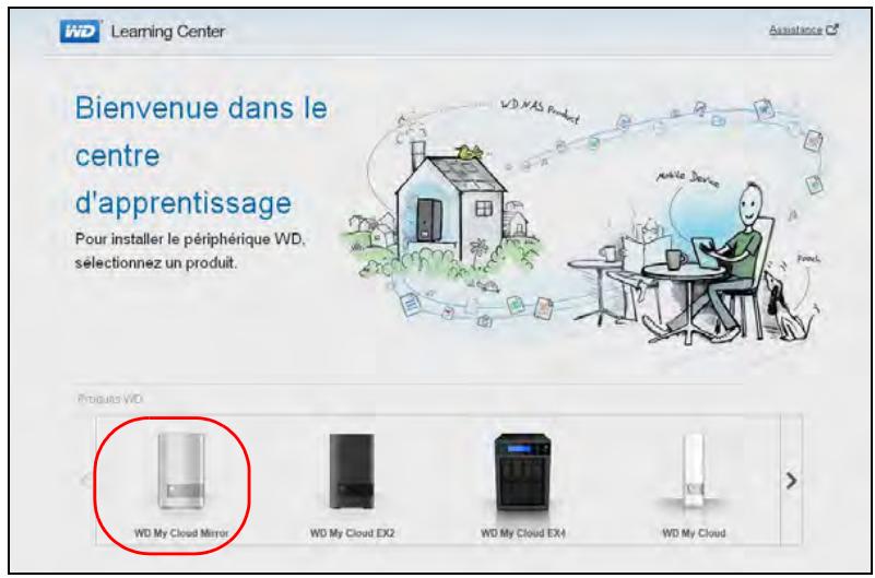 WESTERN DIGITAL MY CLOUD MIRROR 2 - Installation de WD my cloud desktop - 1