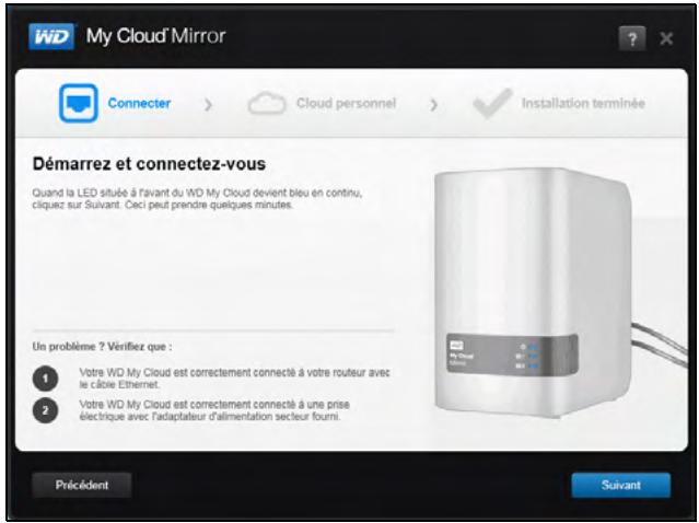 WESTERN DIGITAL MY CLOUD MIRROR 2 - Connexion au réseau et création d'un cloud personnel - 2