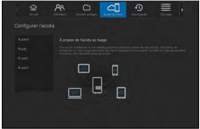 WESTERN DIGITAL MY CLOUD MIRROR 2 - Configuration de l'accès au cloud pour un utilisateur - 2