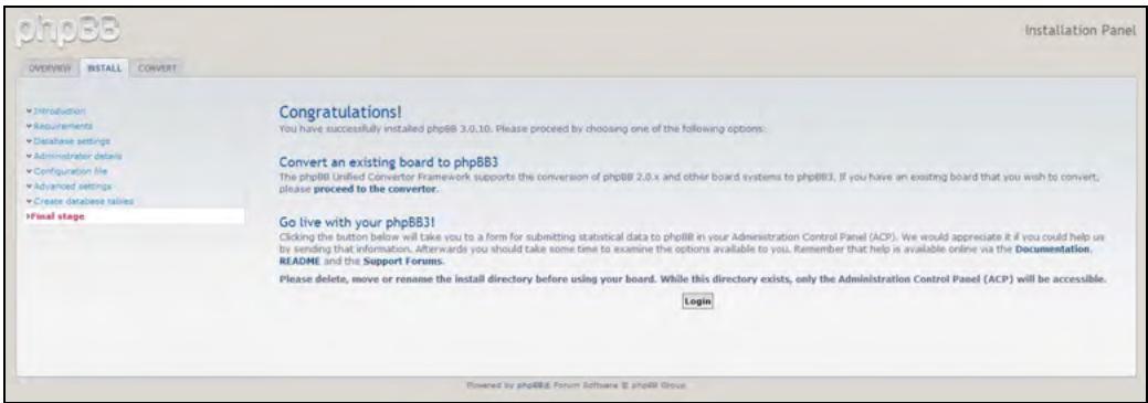 WESTERN DIGITAL MY CLOUD MIRROR 2 - Installation de phpbb - 11