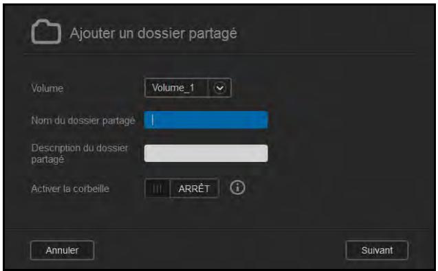 WESTERN DIGITAL MY CLOUD MIRROR 2 - Création d'un nouveau partage - 1