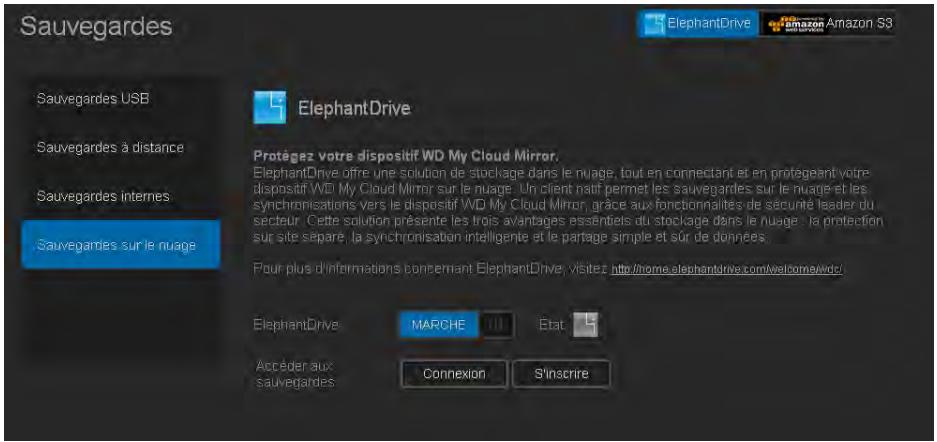 WESTERN DIGITAL MY CLOUD MIRROR 2 - Sauvegarder avec elephantdrive - 1
