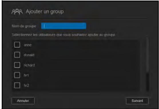 WESTERN DIGITAL MY CLOUD MIRROR 2 - Ajouter un groupe - 1
