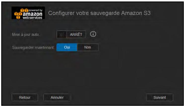 WESTERN DIGITAL MY CLOUD MIRROR 2 - Activation d'une sauvegarde sur le cloud amazon S3 - 7