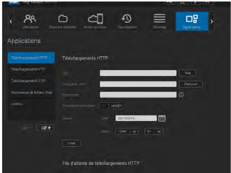 WESTERN DIGITAL MY CLOUD MIRROR 2 - Afficher les applications - 1