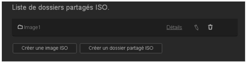 WESTERN DIGITAL MY CLOUD MIRROR 2 - Affichage des détails d'un partage ISO - 1