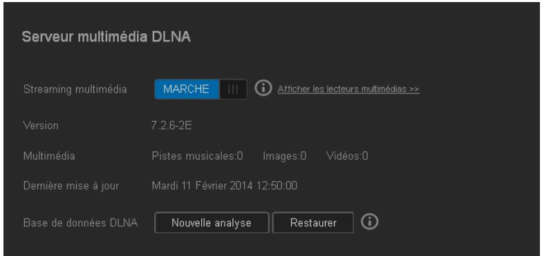 WESTERN DIGITAL MY CLOUD MIRROR 2 - Activation du DLNA - 1