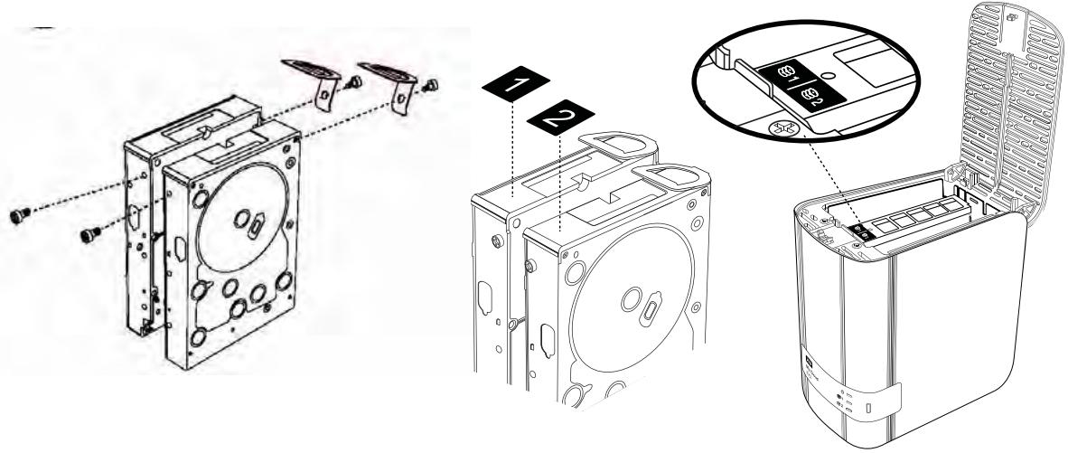 WESTERN DIGITAL MY CLOUD MIRROR 2 - Préparer un disque - 1