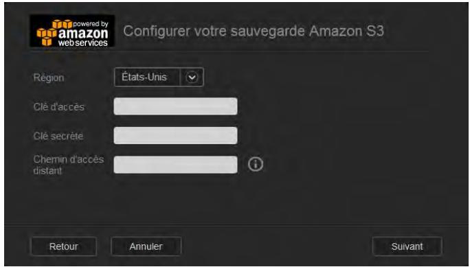 WESTERN DIGITAL MY CLOUD MIRROR 2 - Activation d'une sauvegarde sur le cloud amazon S3 - 3