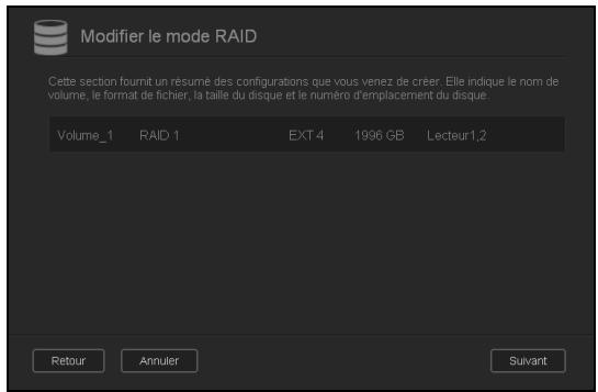 WESTERN DIGITAL MY CLOUD MIRROR 2 - Modification du mode RAID - 7