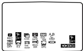 JVC HRXVSEF - Appuyez sur MENU. - 1