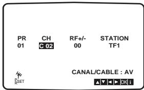 JVC HRXVSEF - Appuyez sur MENU. - 2