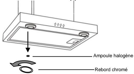 DOMAIR 3503C1 - Remplacement des ampoules halogènes - 1