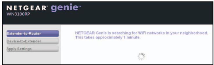 NETGEAR WN3100RP-100FRS - Pour le connecter par navigateur web : - 3