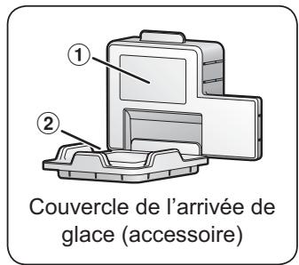 PANASONIC NR-B54X1-WE - Utilisation du congélateur sans le bac à glaçons - 1