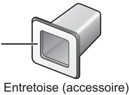 PANASONIC NR-B54X1-WE - Mise en place des entretoises - 1