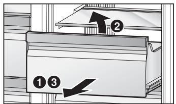 PANASONIC NR-B54X1-WE - Étagères en verre - 2