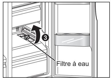 PANASONIC NR-B54X1-WE - Remplacement du filtre - 2