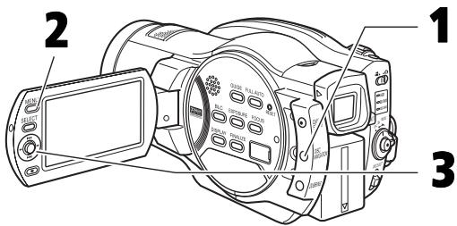 HITACHI DZ-BD 70E - Effacement des films/photos enregistrés - 1