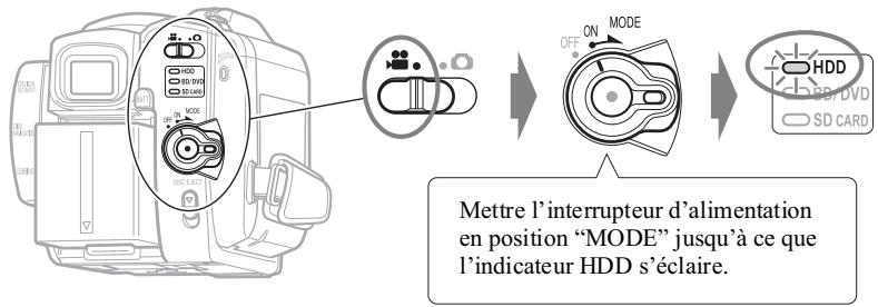 HITACHI DZ-BD 70E - Appuyer sur le bouton d'enregistrement. - 2