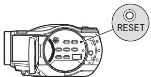 HITACHI DZ-BD 70E - Réinitialisation du système - 1
