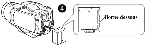 HITACHI DZ-BD 70E - Installation de la batterie - 2