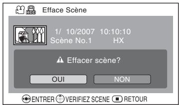 HITACHI DZ-BD 70E - Effacement des films/photos enregistrés - 3