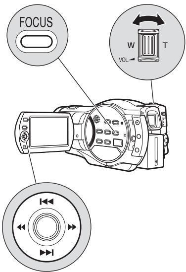 HITACHI DZ-BD 70E - Comment faire la mise au point soi-même - 1