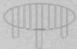ROSIERES RSK 305 PN - GRILLE intercalaire BASSE - 1
