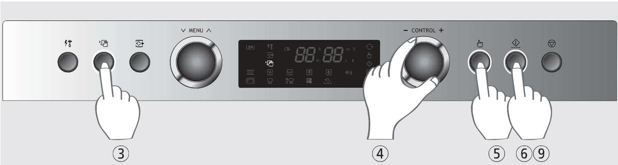 DAEWOO KOC-1COKBSTM - Nettoyage du générateur de vapeur (nettoyage sous pression 4) - 1
