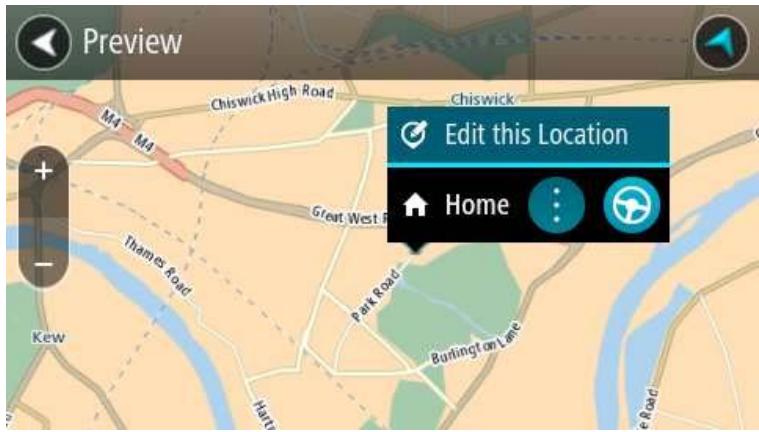 TOMTOM GO 50 EU 45 - Modifier l'emplacement de votre domicile - 1