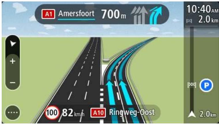 TOMTOM GO 50 EU 45 - Guidage avancé sur changement de voie - 1