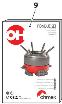 OHMEX OHM-FND-1000S - DESCRIPTION DE L'APPAREIL - 2