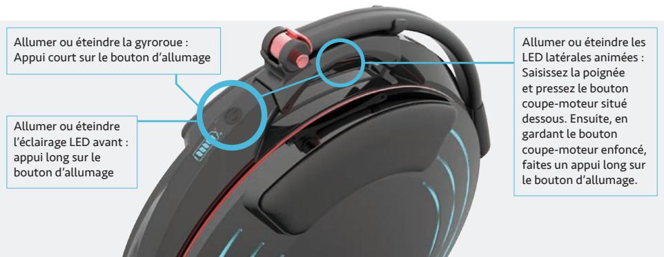 INMOTION iNMOTiON V10F - Comment utiliser votre gyroroue - 1