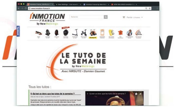 INMOTION iNMOTiON V10F - Monter sur votre gyroroue - 1