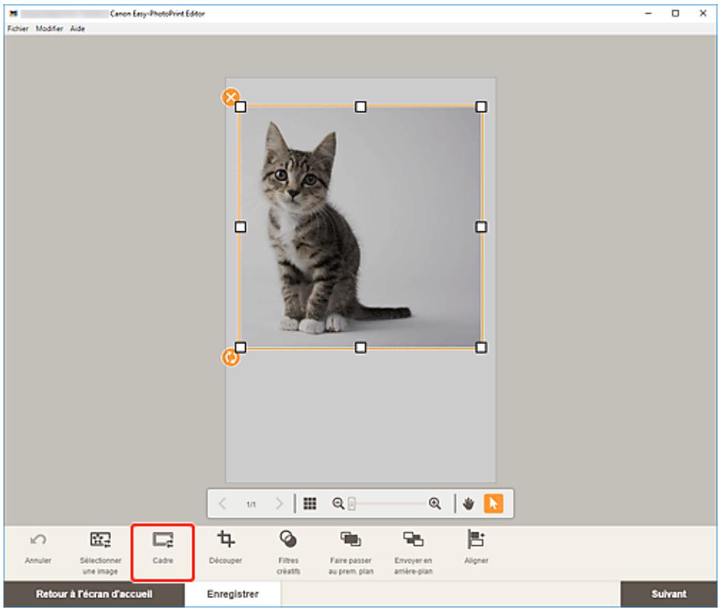 CANON Easy-PhotoPrint Editor - Amélioration des images avec des filtres créatifs (pour les éléments) - 4