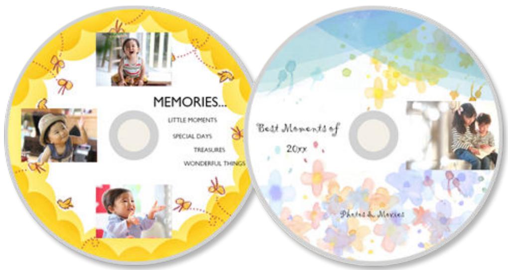 CANON Easy-PhotoPrint Editor - Imprimer des étiquettes de disques (cd/dvd/bd) - 1