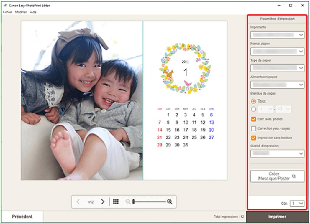 CANON Easy-PhotoPrint Editor - Cliquez sur suivant. - 1