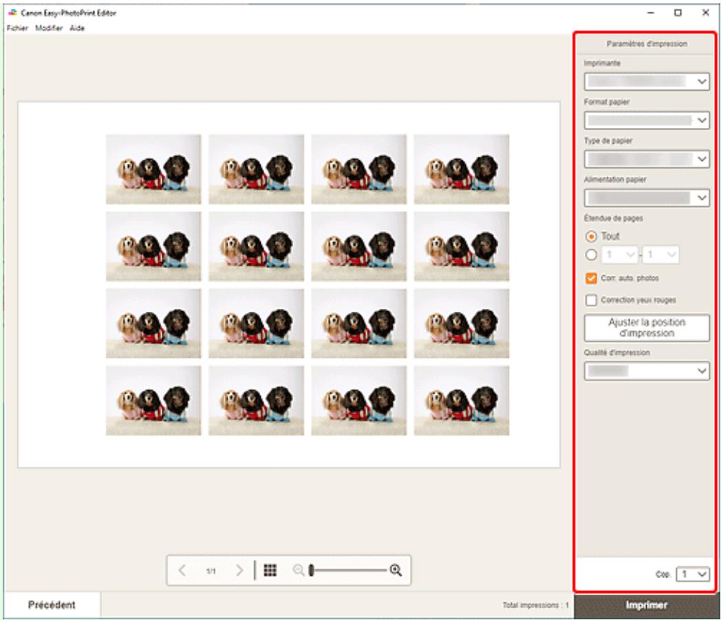 CANON Easy-PhotoPrint Editor - Cliquez sur suivant. - 1