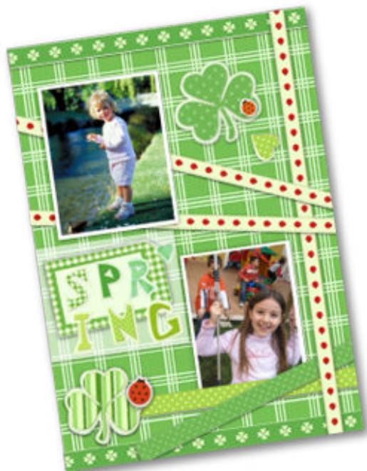 CANON Easy-PhotoPrint Editor - Impression de matériaux pour scrapbook - 1
