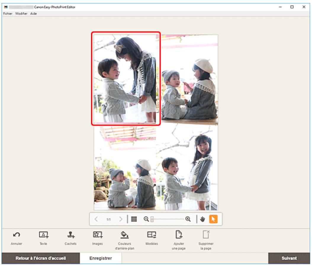 CANON Easy-PhotoPrint Editor - Modification d'images - 1