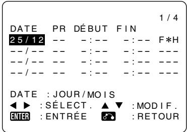 SHARP DVHR350F - Appuyez sur set/enter pour afficher la date d'aujourd'hui. - 1