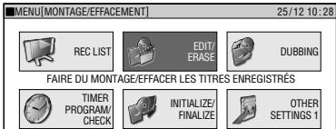 SHARP DVHR350F - Appuyez sur START MENU. - 1