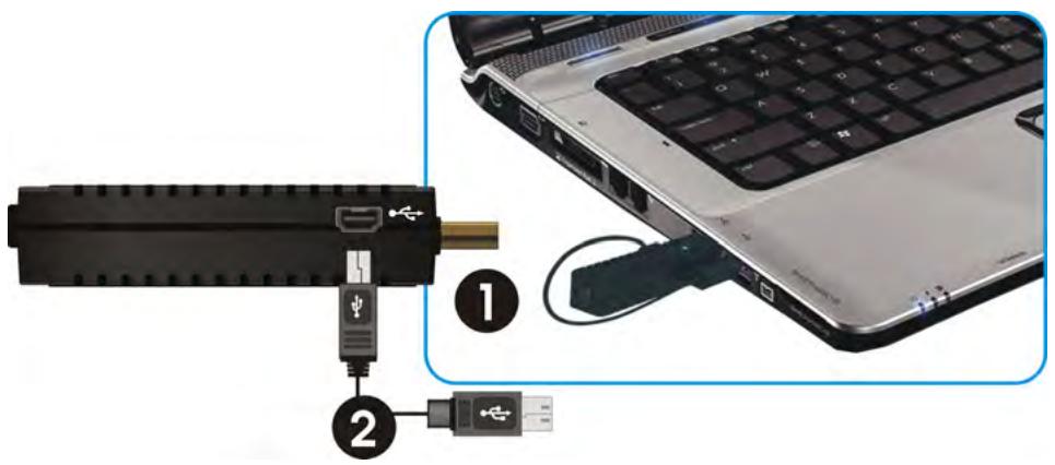 C6V BOITV FREELINE HD - Branchement du transmetteur (TX) - 1