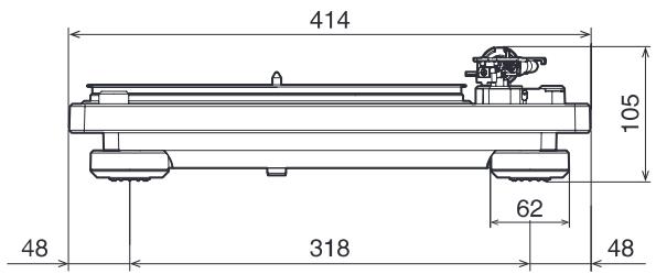 DENON NC - Dimensions (unité : mm) - 3