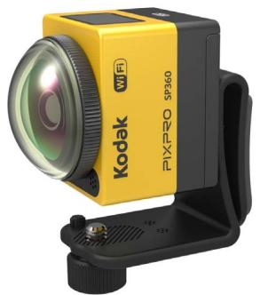 KODAK SP360 EXPLORER PACK - Clip rapide : convenable à tailler sur une ceinture ou un harnachement - 3