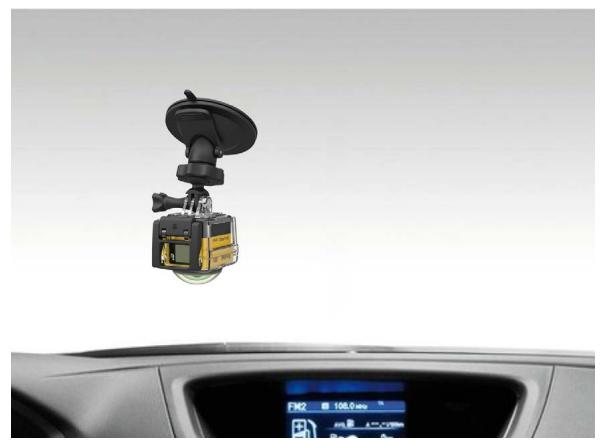 KODAK SP360 EXPLORER PACK - Montage de ventouse : pour l'attachment de pare-brise d'automotive (ou surfaces lisses) - 2